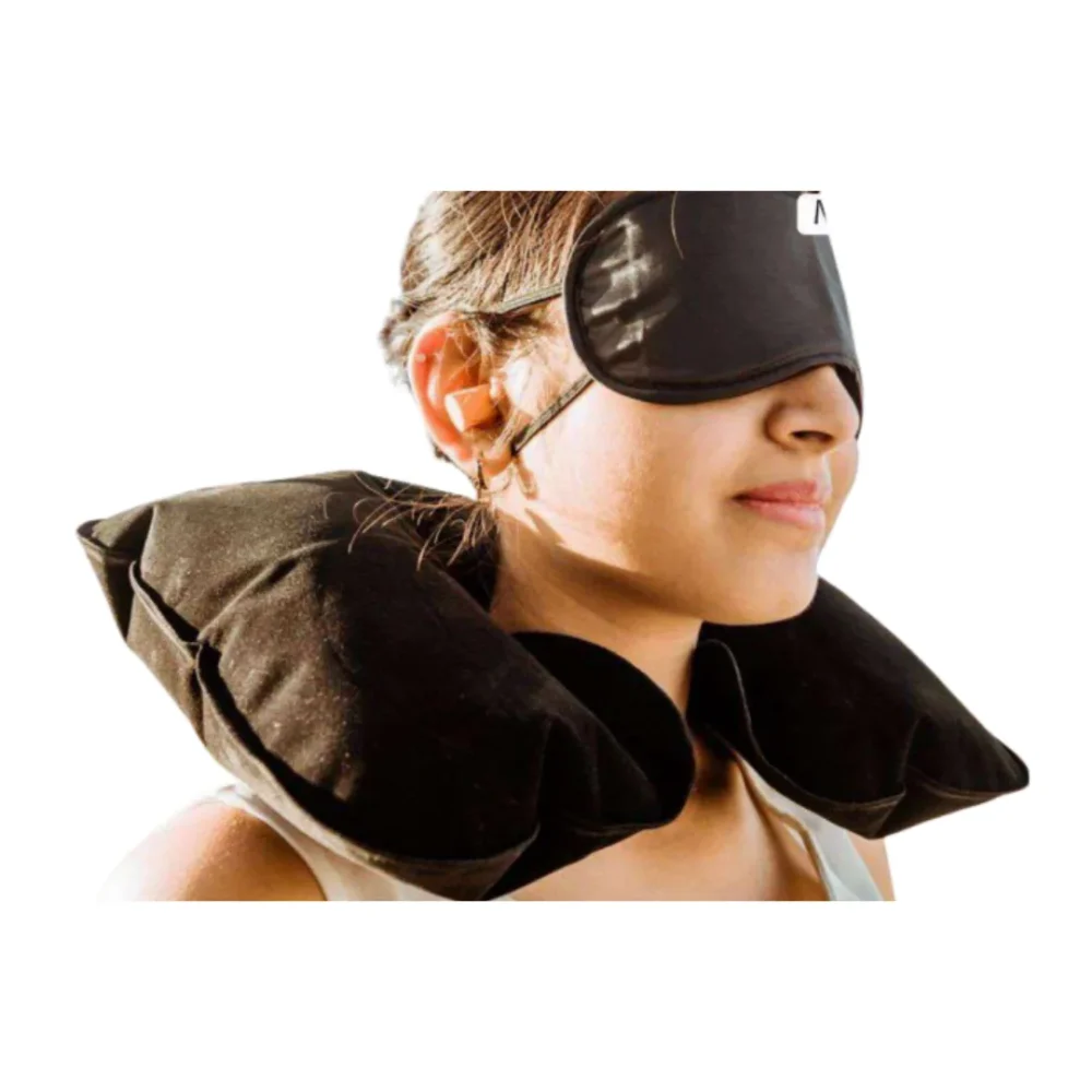 Buy Globe Trotter Travel Kit – Neck Pillow, Eye Mask & Ear Plugs - Image 2