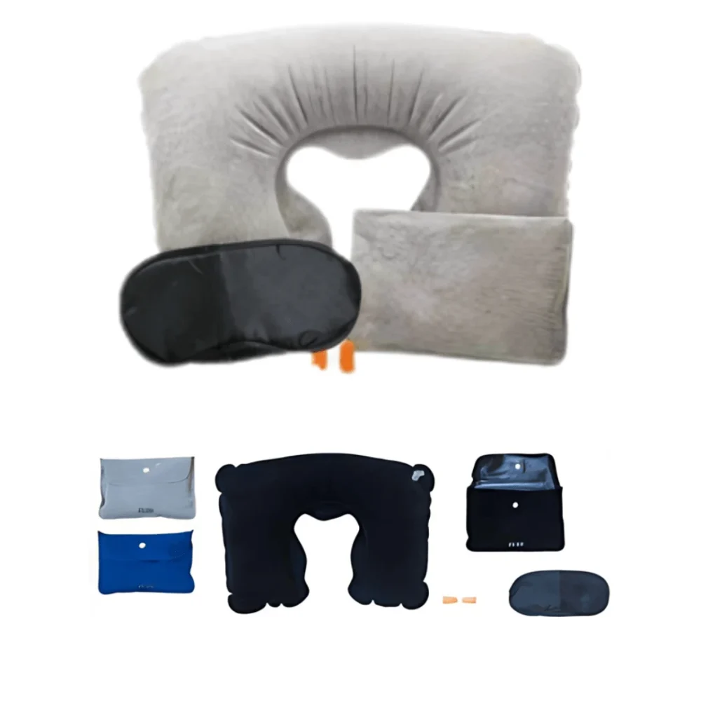 Buy Globe Trotter Travel Kit – Neck Pillow, Eye Mask & Ear Plugs - Image 3