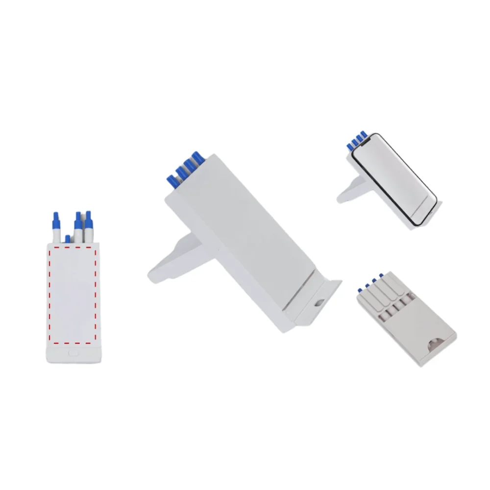 Flare 4 Pens' Set with Mobile Stand – Stylish and Functional Desk Accessory