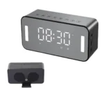Abode Multi-Functional Speaker with Clock – Stylish and Versatile Desk Companion