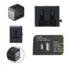 TravelEase Universal Travel Adapter – Your Ultimate Travel Companion - Image 2