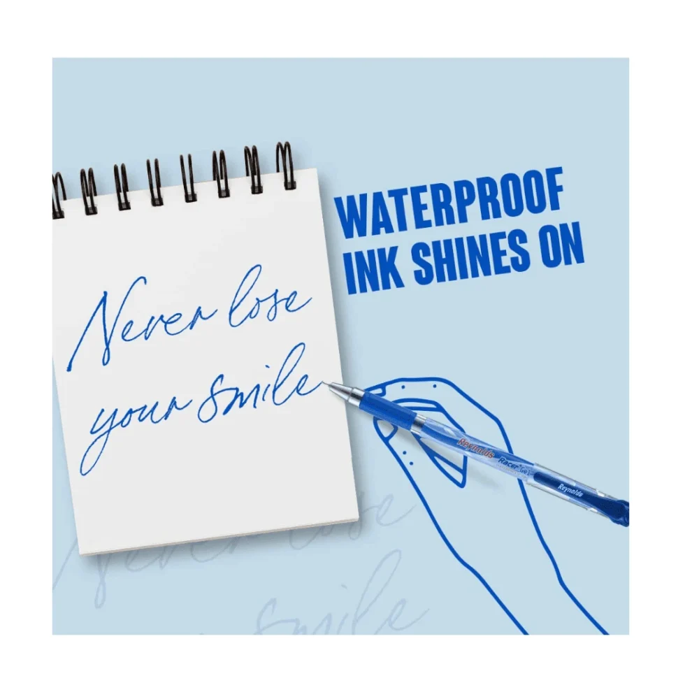 Reynolds Racer Gel 20 CT Jar – Smooth & Fast-Drying Gel Ink Pens - Image 6