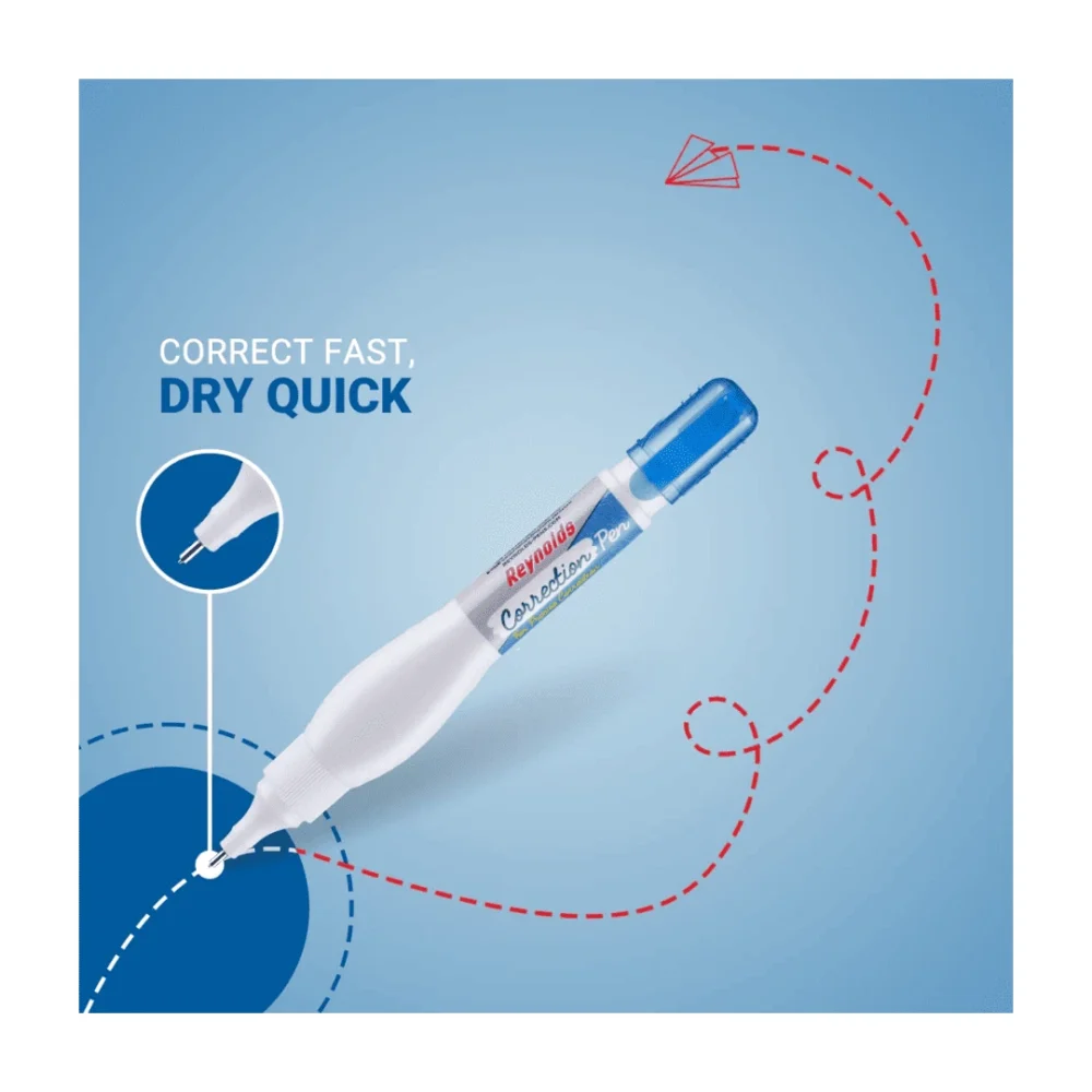 REYNOLDS Correction Pen (10 ct Box) – Precise and Reliable Correction Solution - Image 4