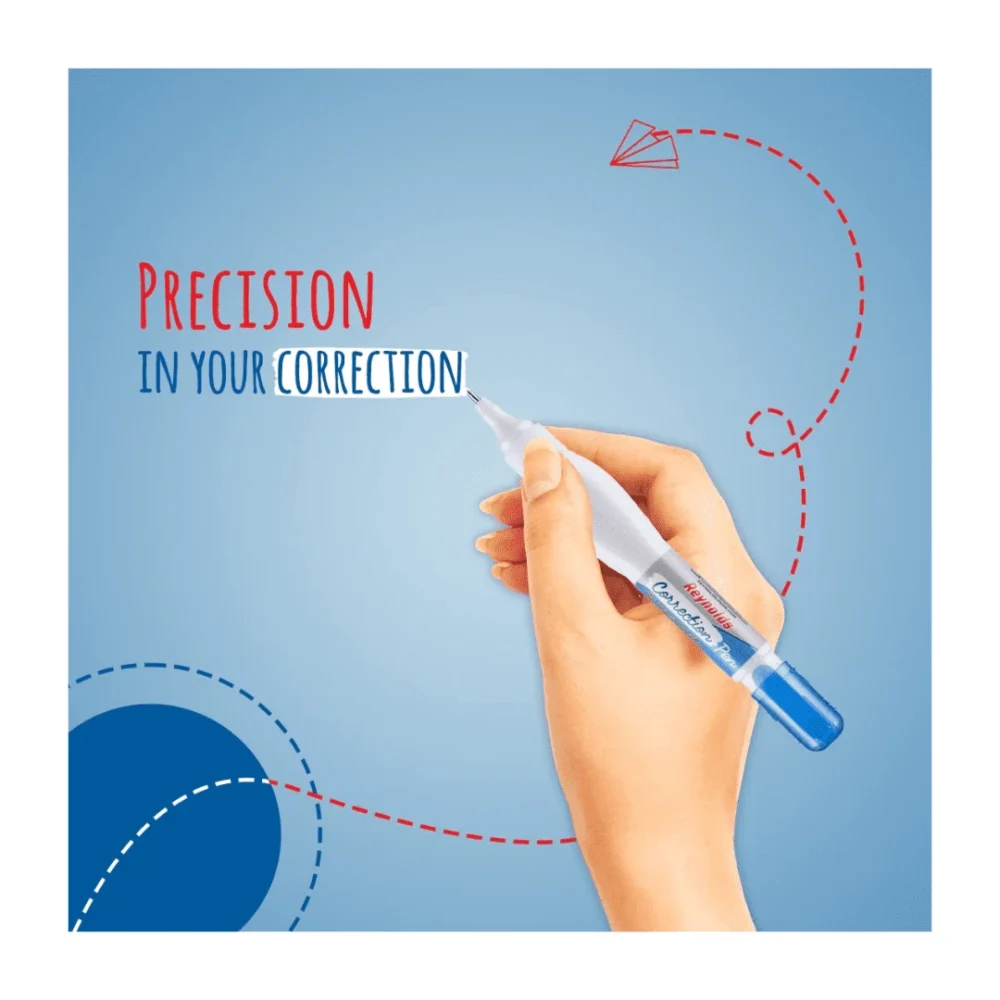 REYNOLDS Correction Pen (10 ct Box) – Precise and Reliable Correction Solution - Image 3