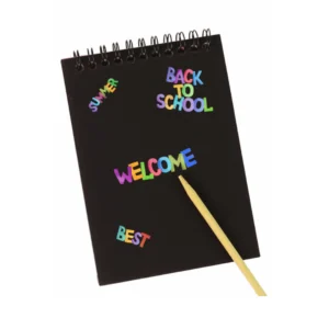 Magic Scratch Book – Colorful Arts & Crafts Notebook | Veeemart