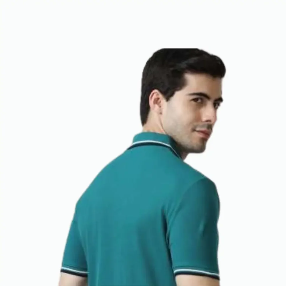 M&S Polo T-shirts | Aqua Blue |