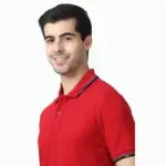 MS Polo T-Shirt – Red | Premium Cotton, Stylish & Comfortable