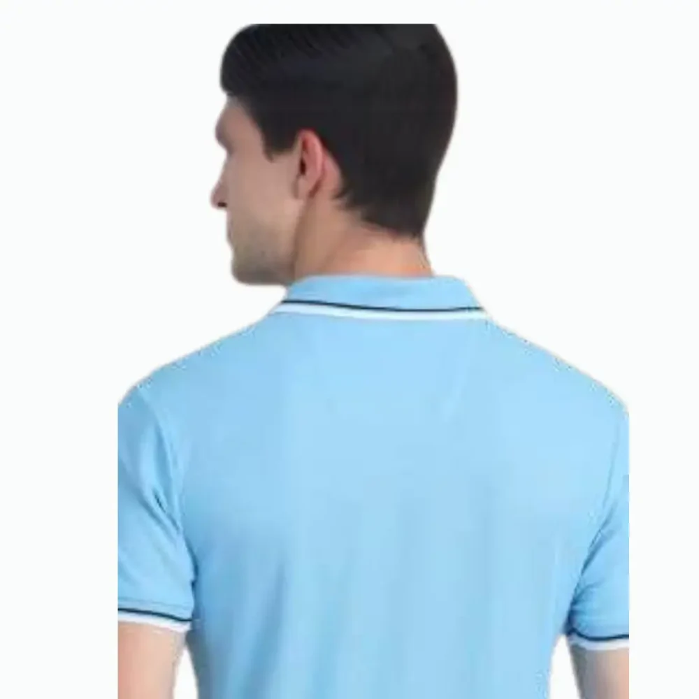 M&S Polo T-shirts | Aqua Blue |