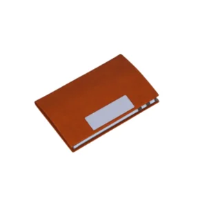 Stylish Brown Card Holder – Ideal for Branding and Gifting