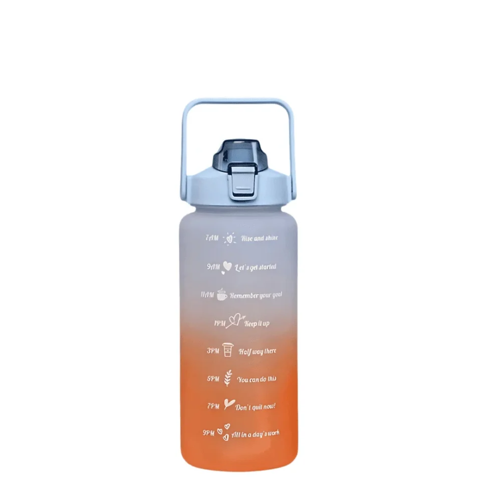 Motivational Water Bottle Set (3 Pcs) – Leak-Proof & BPA-Free - Image 3