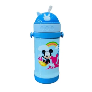 Kids Stainless Steel Water Bottle with Straw – Safe and Portable