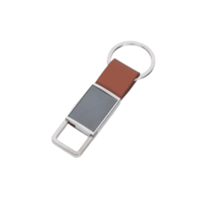 Stylish Tan Key Chain – Elegant Corporate Gift for Professionals