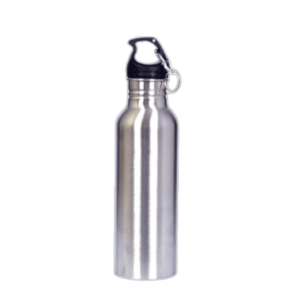 Customized Stainless Steel Wide Mouth Water Bottle with Carabiner Clip1000ML