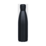 Elegant Black Stainless Steel Water Bottle – 500ML | Leakproof & Insulated, Leak Proof Lid