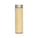 Luxury Bamboo Stainless Steel Flask – Stay Hot & Cold in Style!