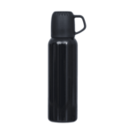 Customized Black Insulated Water Bottle with Handle – a leakproof, BPA-free, stainless steel bottle(Black)