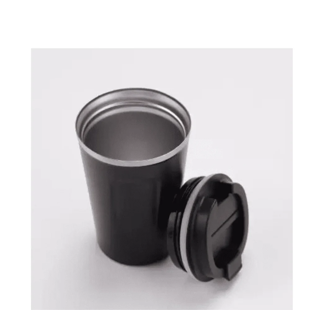 Customized 380ml Suction Travel Mug – Black, Durable, and Stylish - Image 2