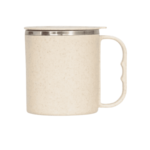 Eco Stainless Steel and Wheat Fiber Cup 200ML – Sustainable and Stylish