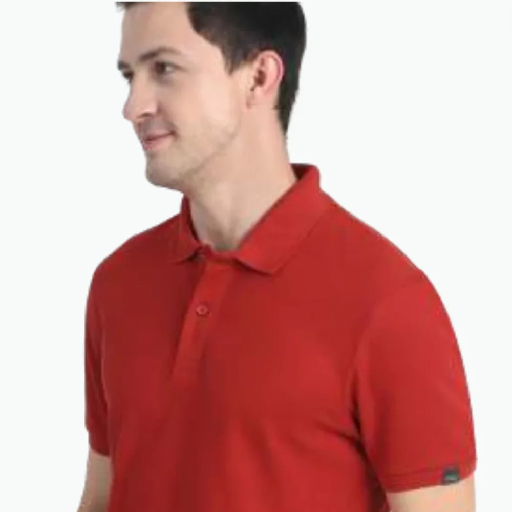 Buy M&S Polo T-Shirts in Berry – Premium Style and Comfort - Image 3