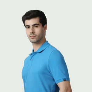 M&S Sea Blue Polo T-Shirts – Refreshing Style for Every Occasion