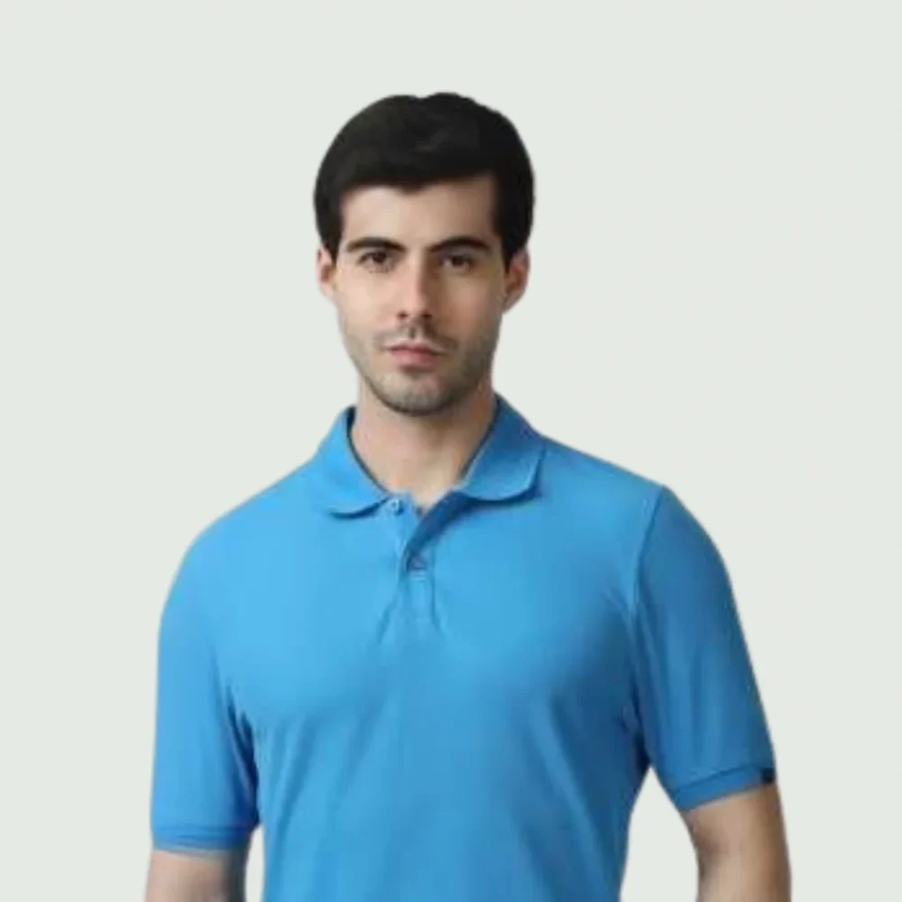 M&S Sea Blue Polo T-Shirts – Refreshing Style for Every Occasion - Image 2