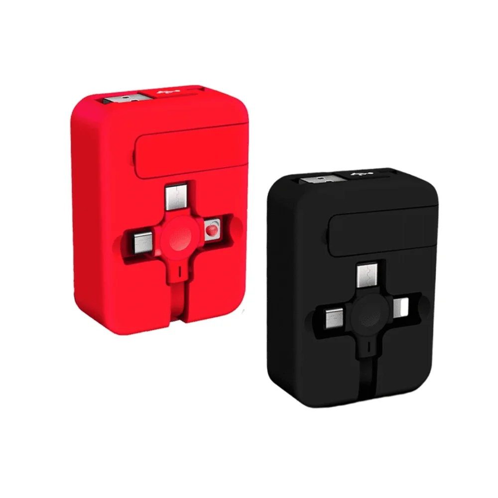 3 in 1 Multi Retractable Charging Cable, Multiple Retractable USB Cable Fast Charger - Image 2