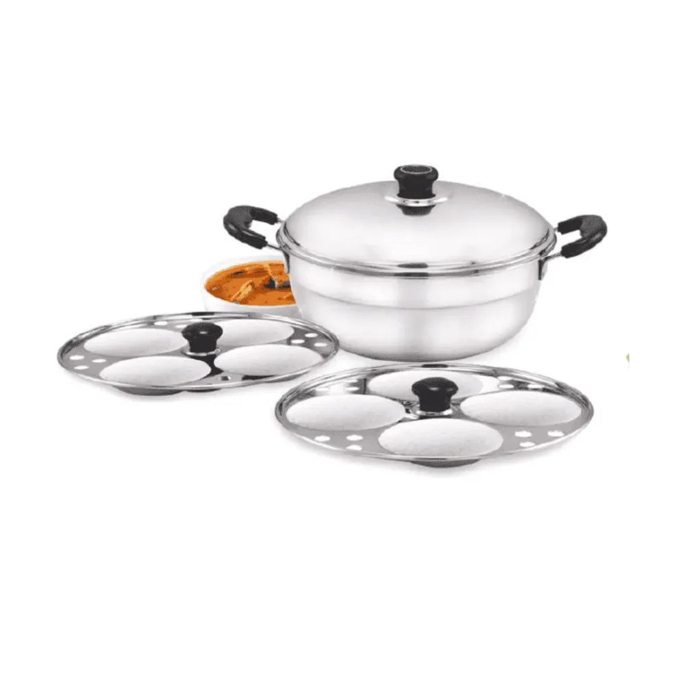 a group of pots and pans