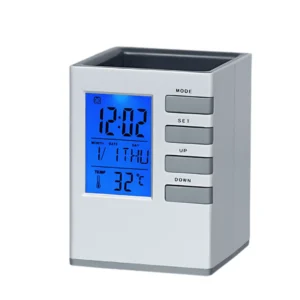 Multifunctional LCD Alarm Clock – Smart Timekeeping for Home & Office