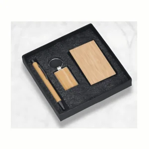 3 in 1 Gift Sets Pen With Brown Premium Pack
