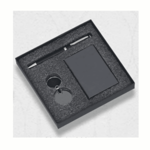 3-in-1 Gift Set – Premium Pen, Keychain & Card Holder – Ideal for Corporate Gifting