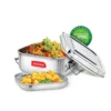 Square Lunch Box | Stainless Steel | Small