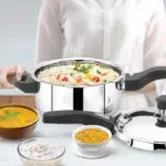 Triply Pressure Cooker 3L | Outer Lid | Stainless Steel | Induction Compatible | ISI Certified