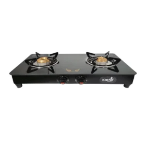 Glass Top 2 Burner LPG Stove – Durable, Stylish & Efficient Cooking