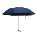 Veeemart 3 Fold Manual Umbrella | Windproof, Sunproof & Rainproof